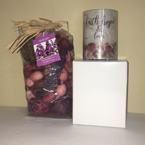 Lavender Scent Potpourri & Battery operated candle - Picture 12 of 13